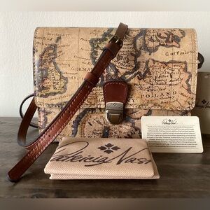 Patricia Nash European Map Crossbody Bag